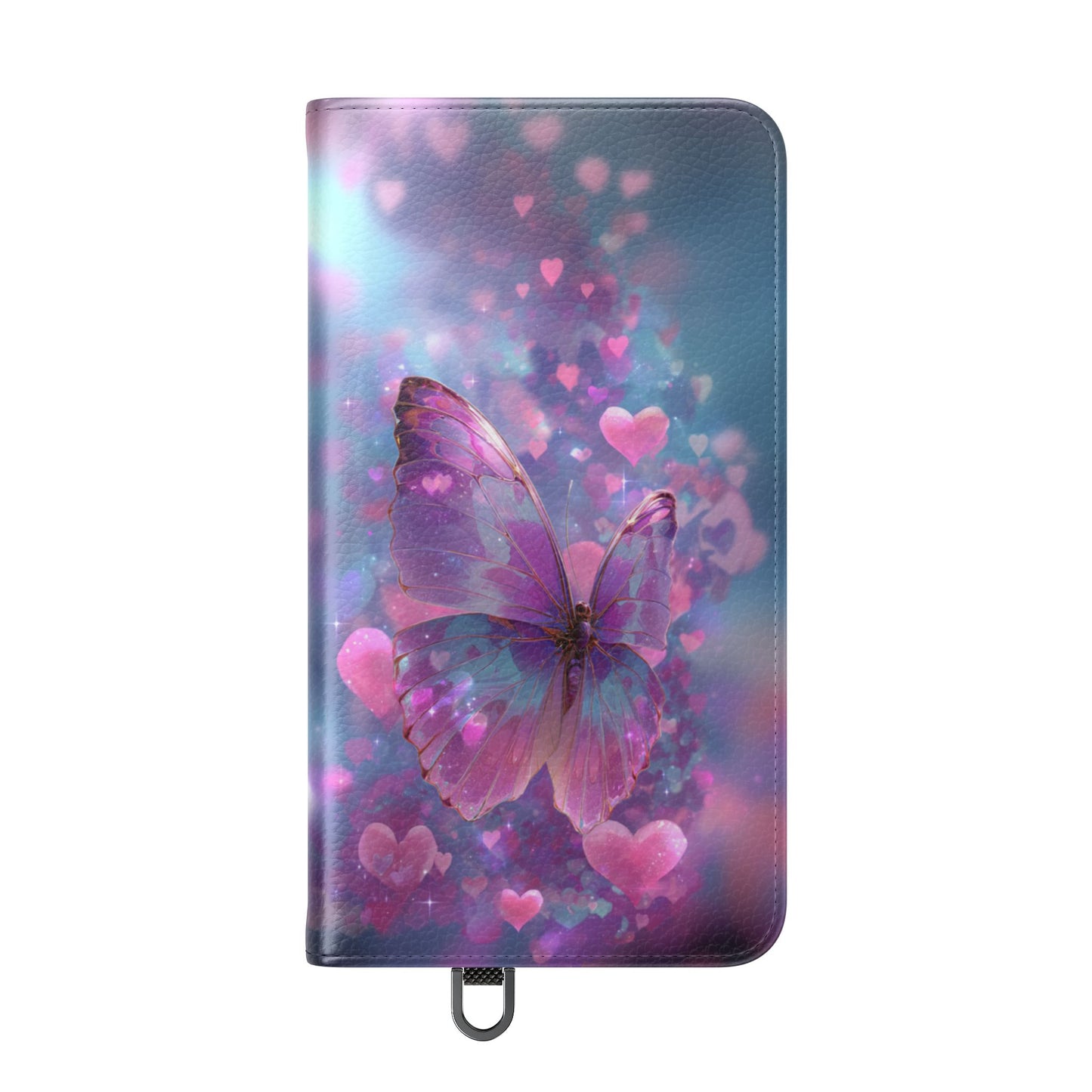 Cupid's Flutter Butterfly - Wallet Flip Case