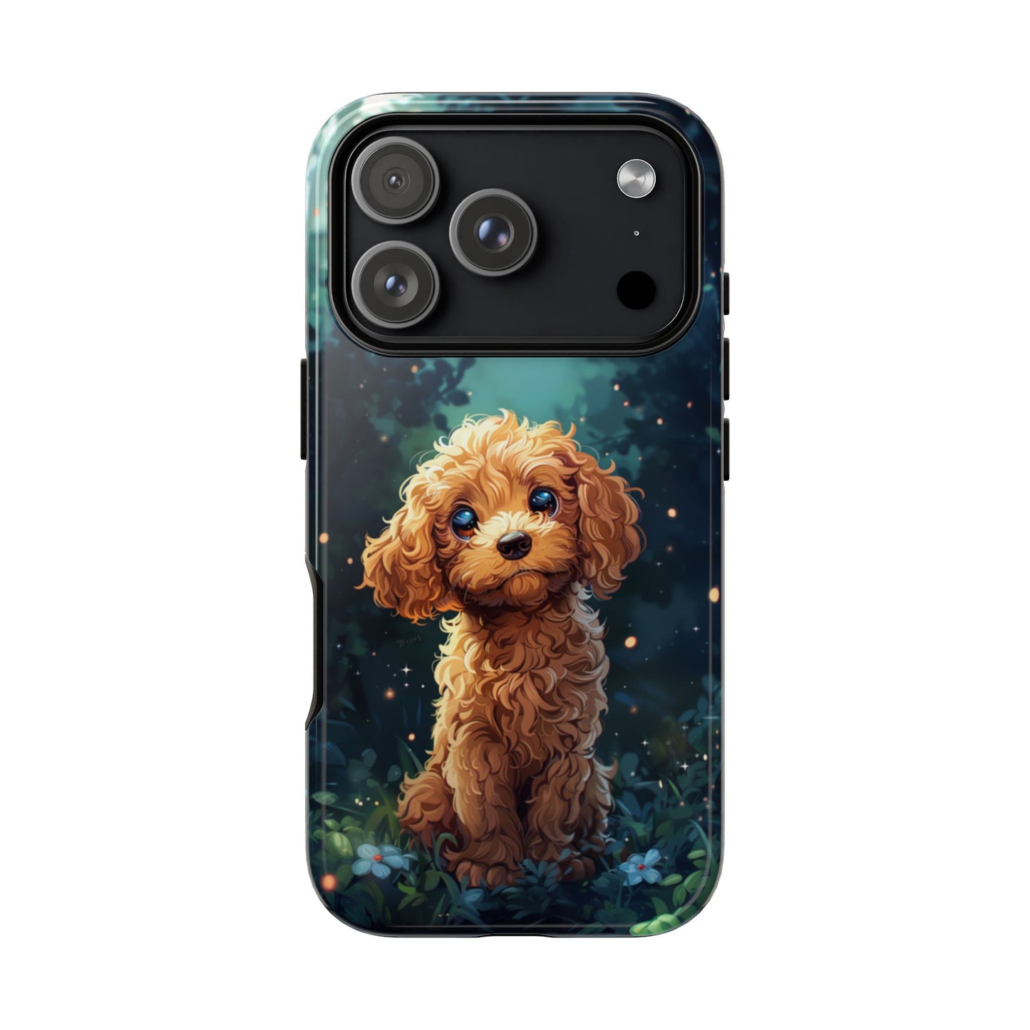 Forest Poodle - Tough iPhone Case