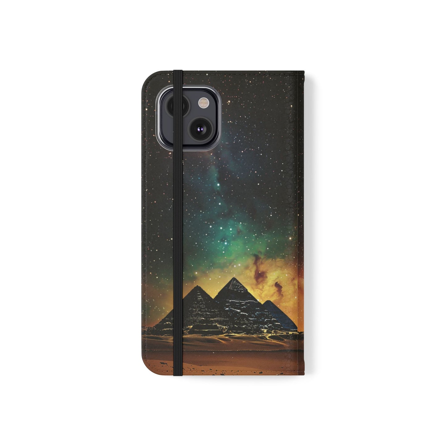 Astral Pyramids - Wallet Flip Case