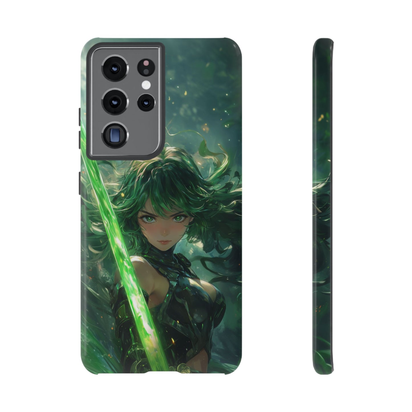 Emerald Blade Warrior – Tough Samsung Galaxy Case