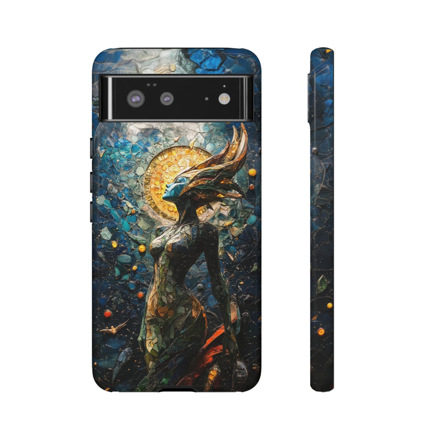 Stained Glass Goddess - Tough Google Pixel Case