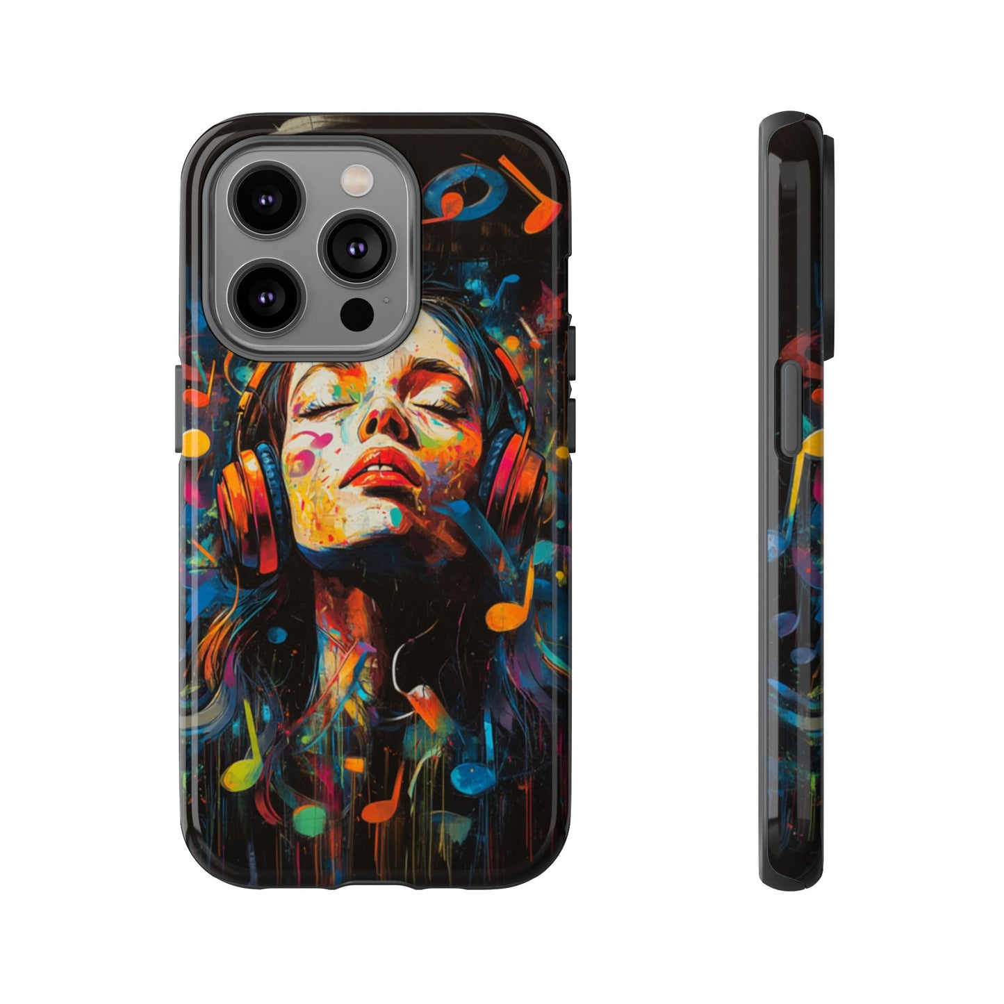 Vivid Musical Energy Graffiti Art Phone Case - iPhone, Google Pixel, Samsung Galaxy