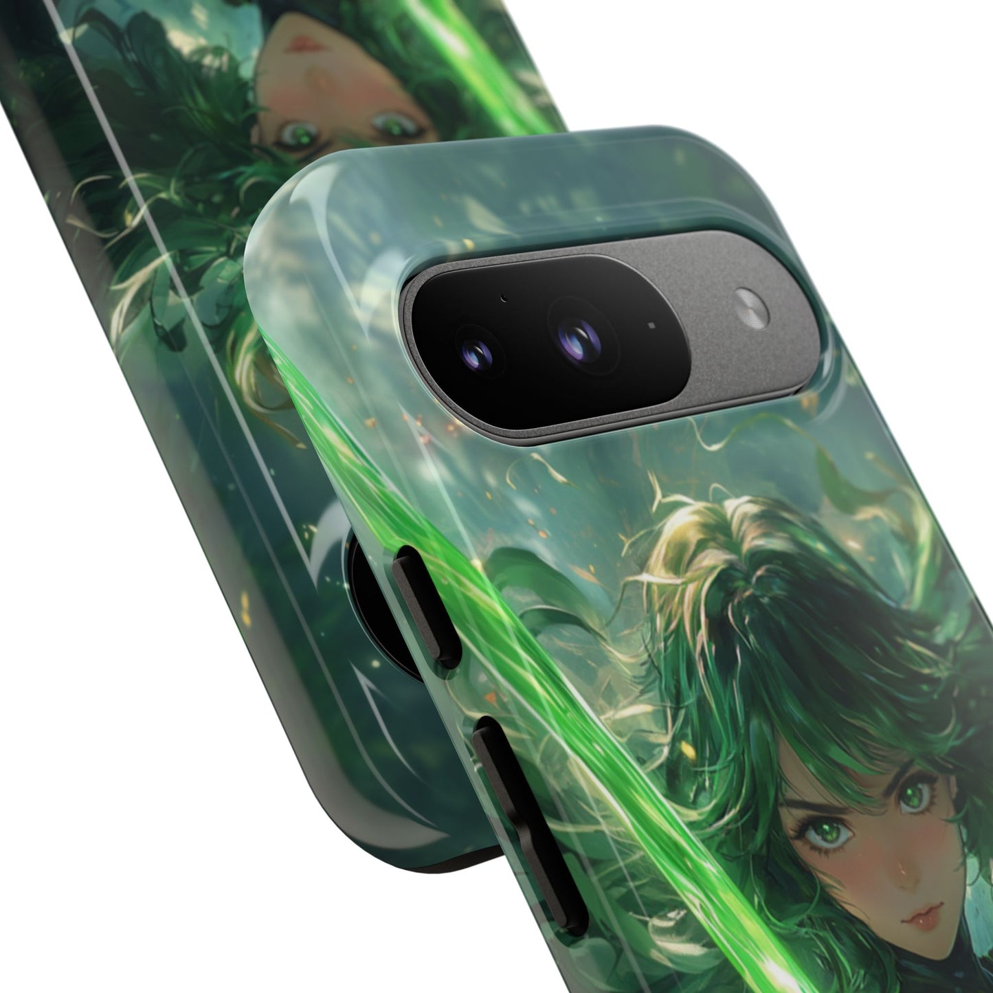 Emerald Blade Warrior – Tough Google Pixel Case