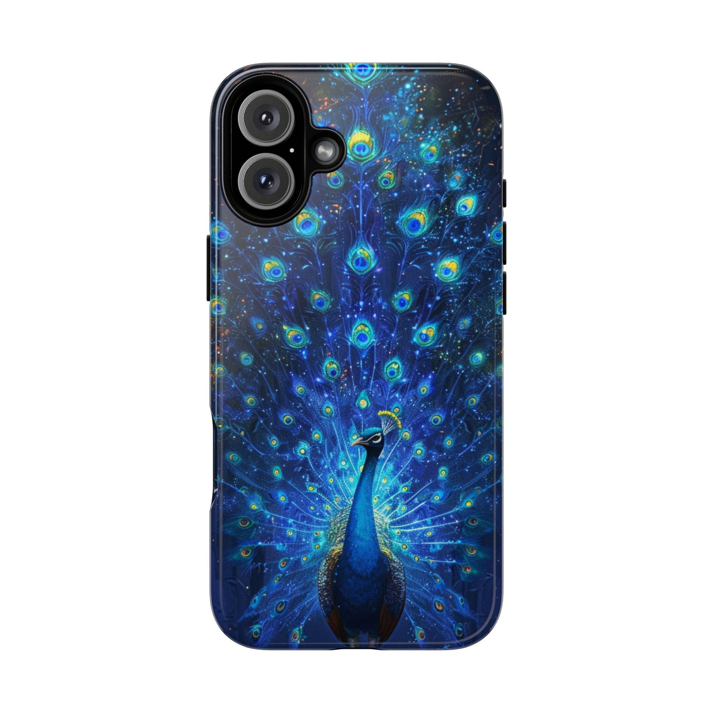 Starlit Peacock Majesty – Tough iPhone Case
