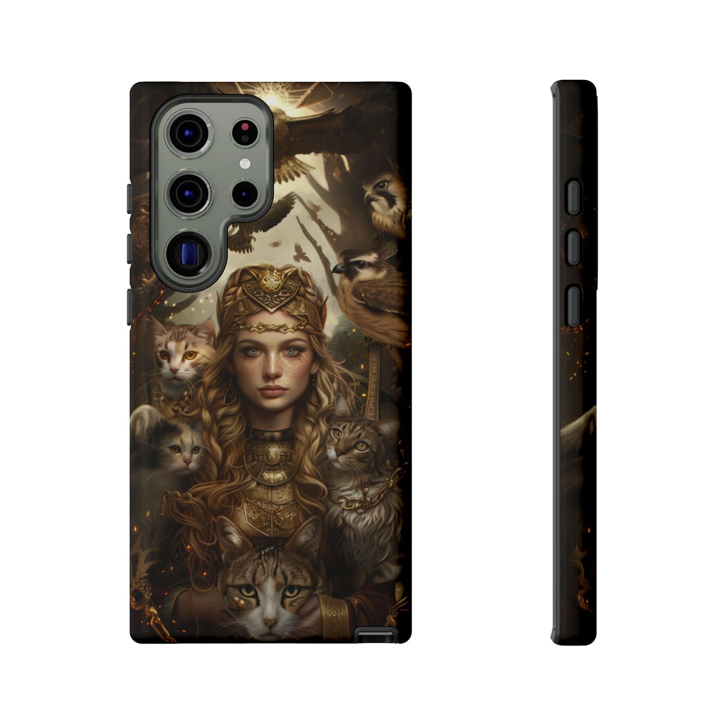 Freya Feline Majesty – Tough Samsung Galaxy Case