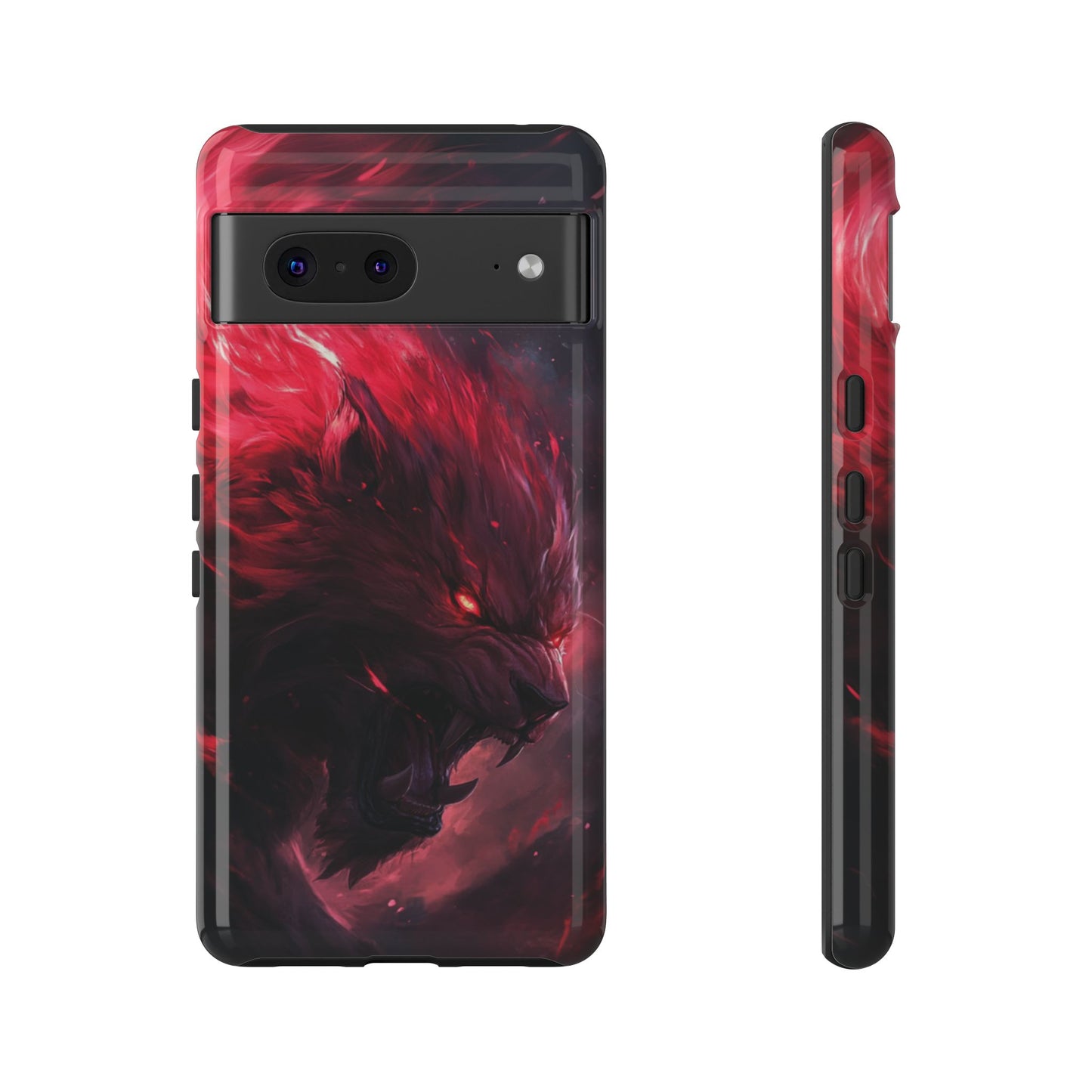 Fiery Wolf Spirit – Tough Google Pixel Case