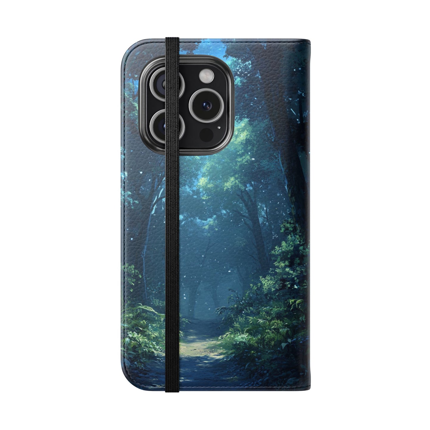 Mystical Forest Path - Wallet Flip Case