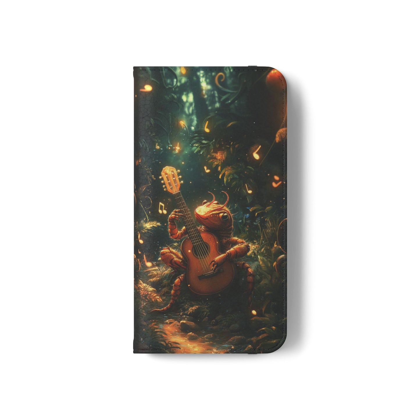 Serenade Forest Guitarist - Wallet Flip Case