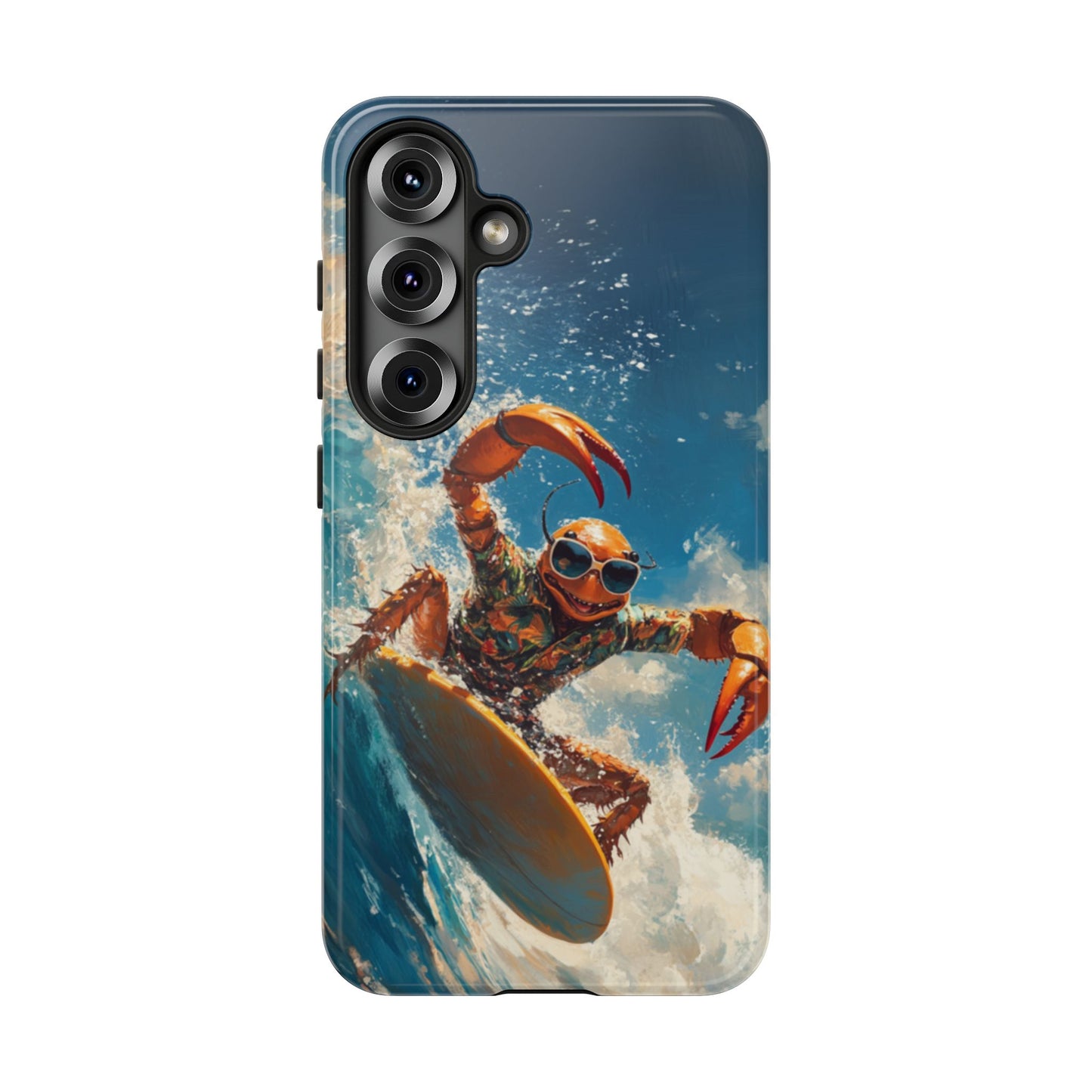 Surfing Crab - Tough Samsung Galaxy Case