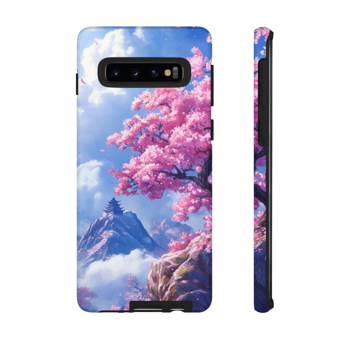 Sakura Sky Temple - Tough Samsung Galaxy Case