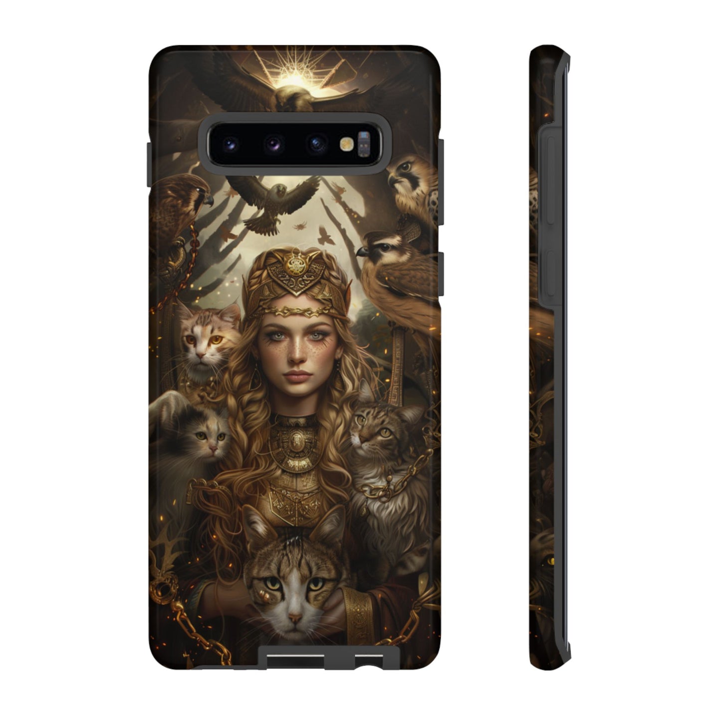 Freya Feline Majesty – Tough Samsung Galaxy Case