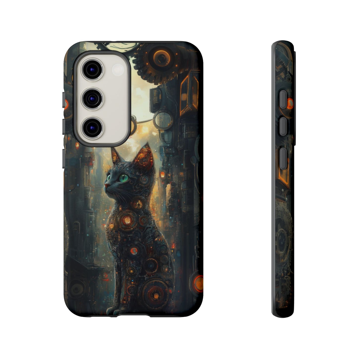 Industrial Revolution Cat Phone Case - iPhone, Google Pixel, Samsung Galaxy