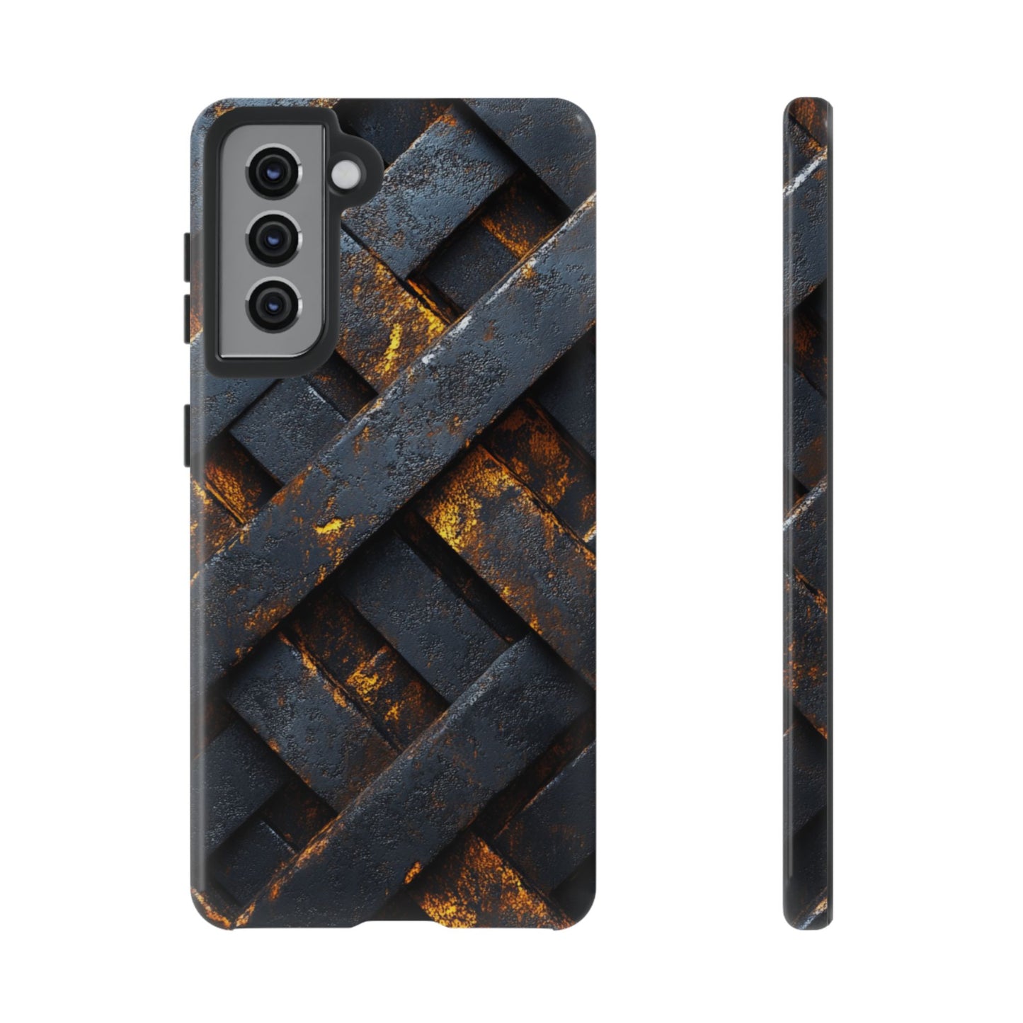 Geometric Interlocking Pattern Phone Case - iPhone, Google Pixel, Samsung Galaxy