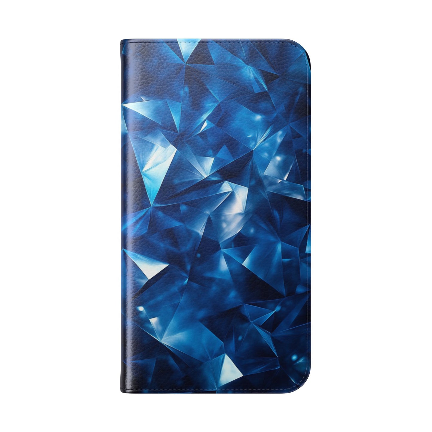 Sapphire Crystal Shards - Wallet Flip Case