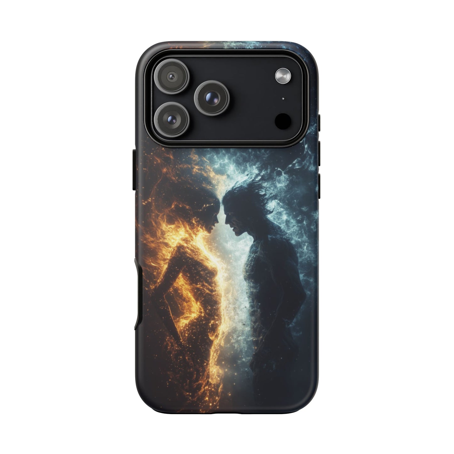 Fire & Frost Lovers - Tough iPhone Case