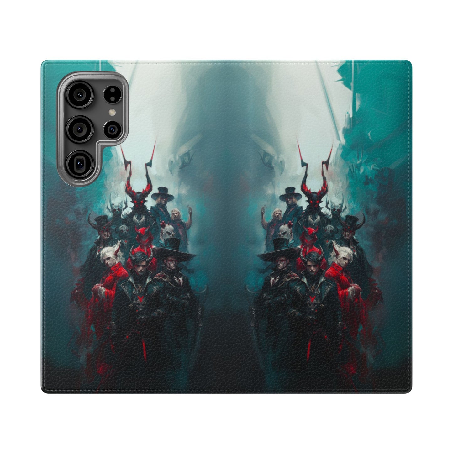Dark Fantasy Demon Hunters - Wallet Flip Case