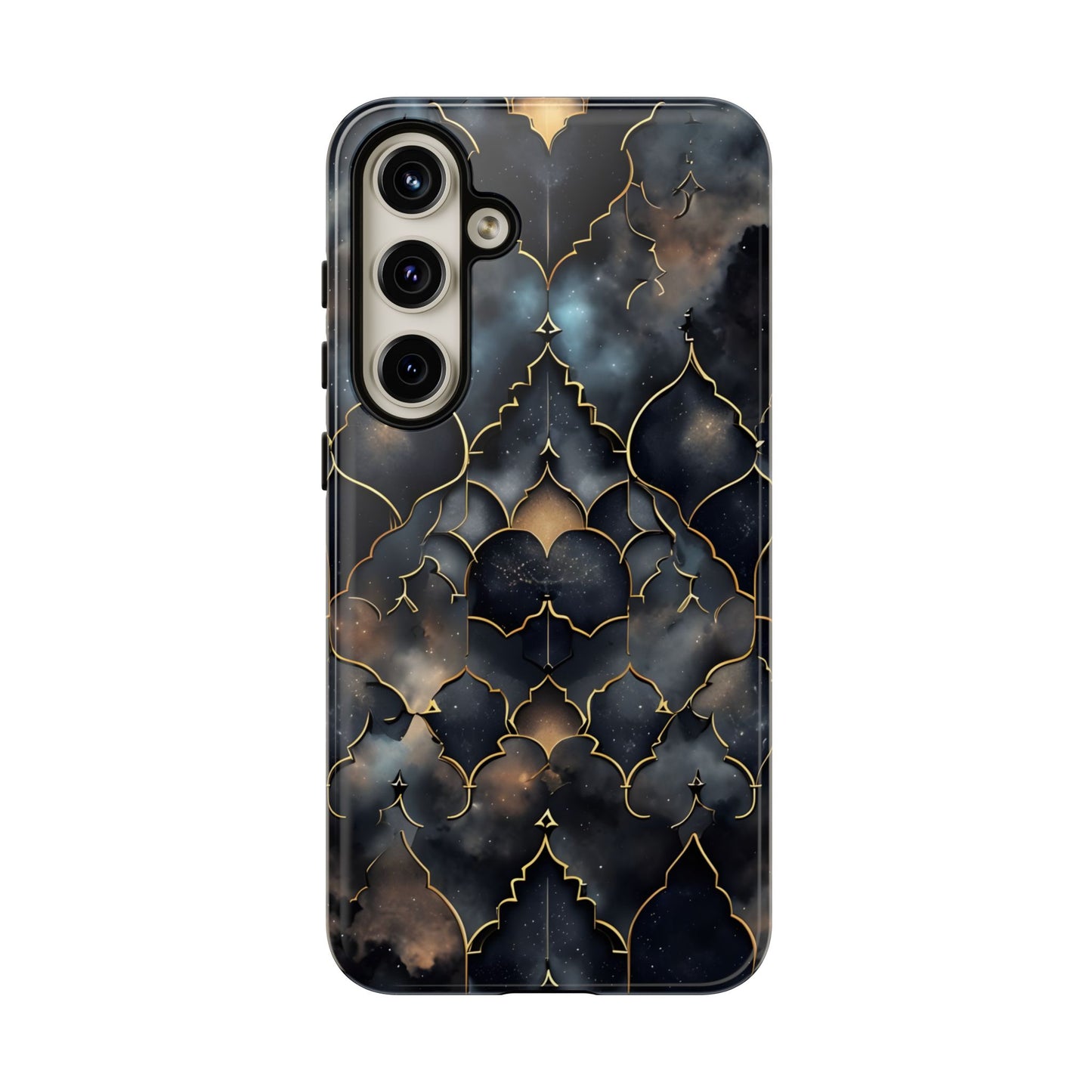 Celestial Mosaic: Cosmic Elegance Phone Case - iPhone, Google Pixel, Samsung Galaxy