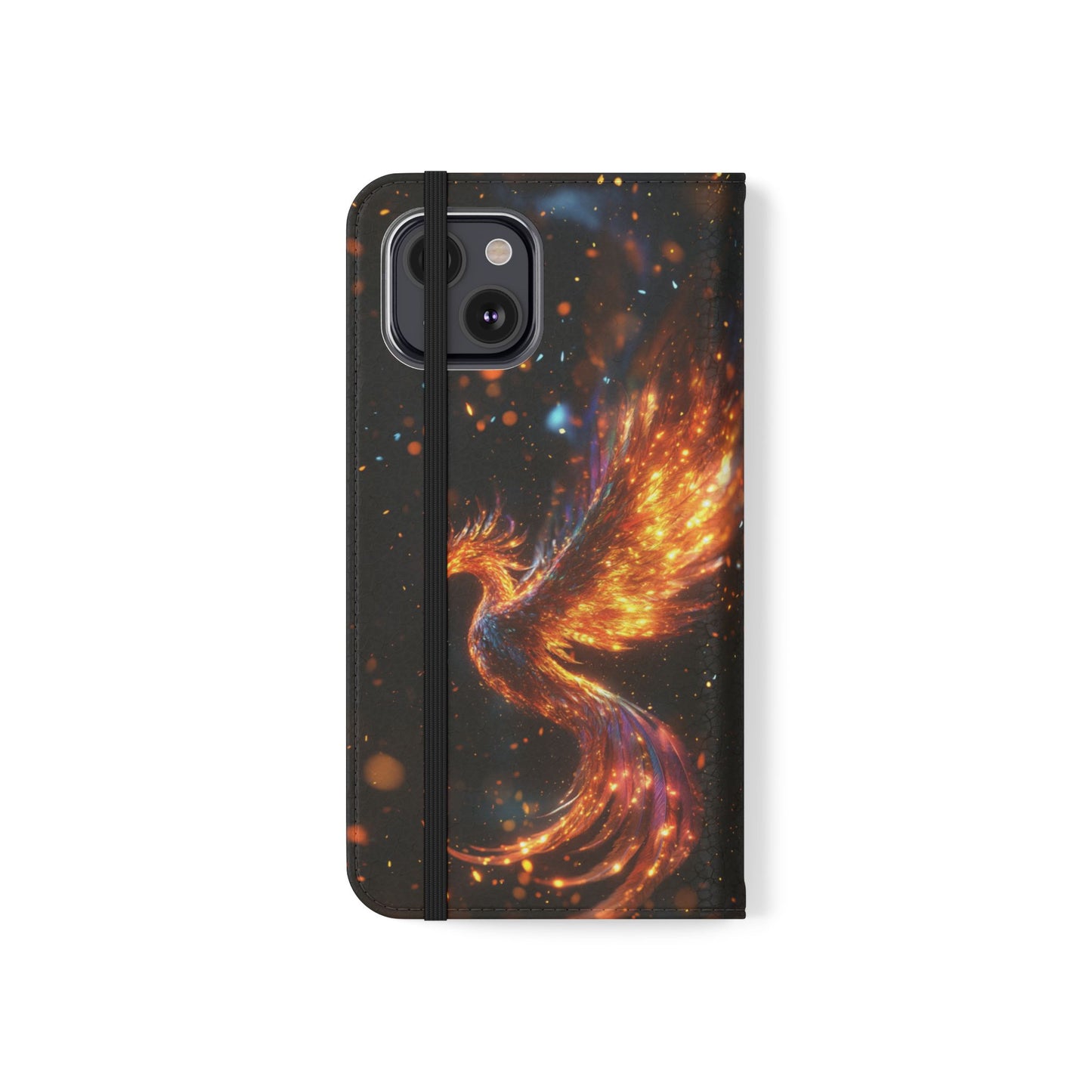 Cosmic Phoenix - Wallet Flip Case