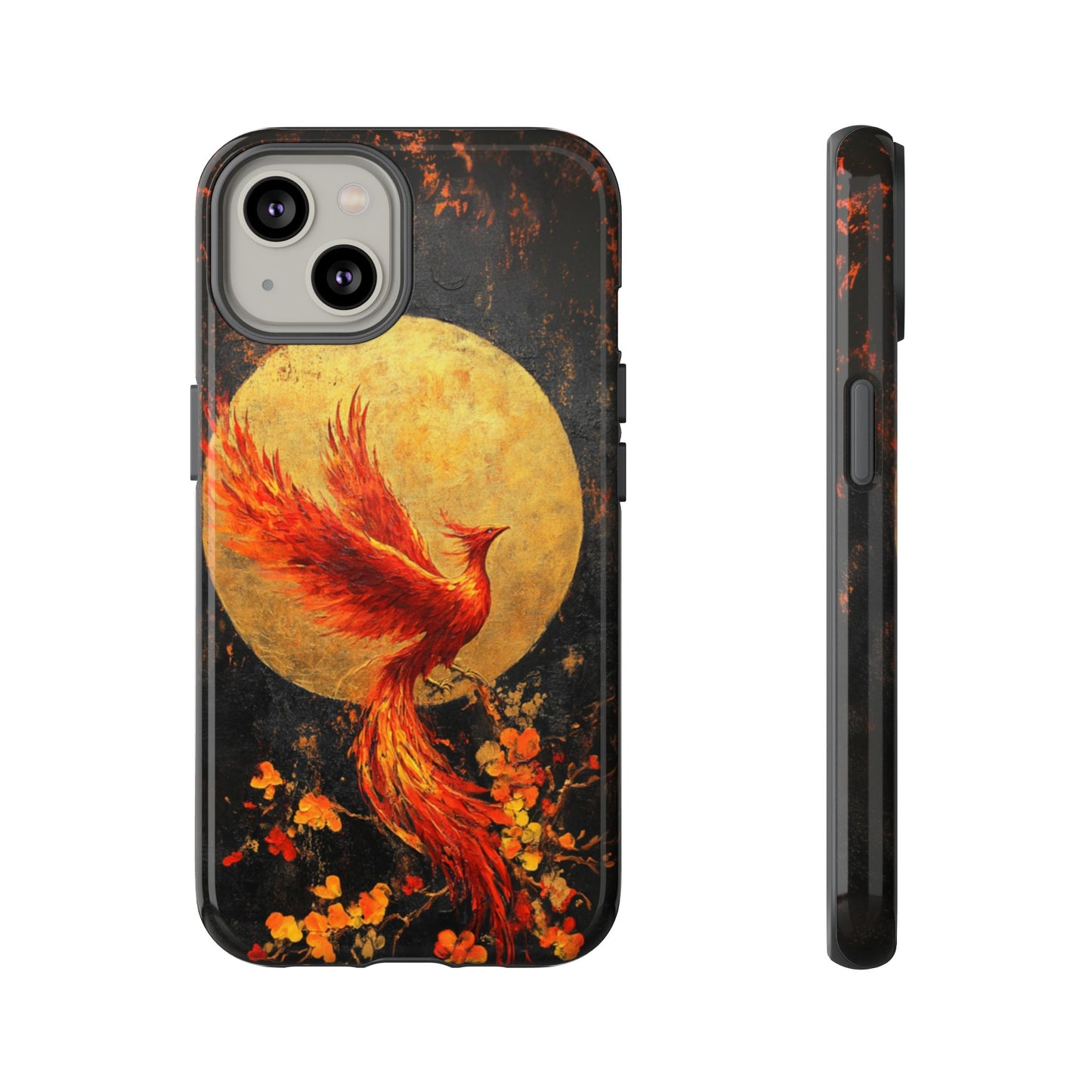Golden Phoenix Rise – Tough iPhone Case