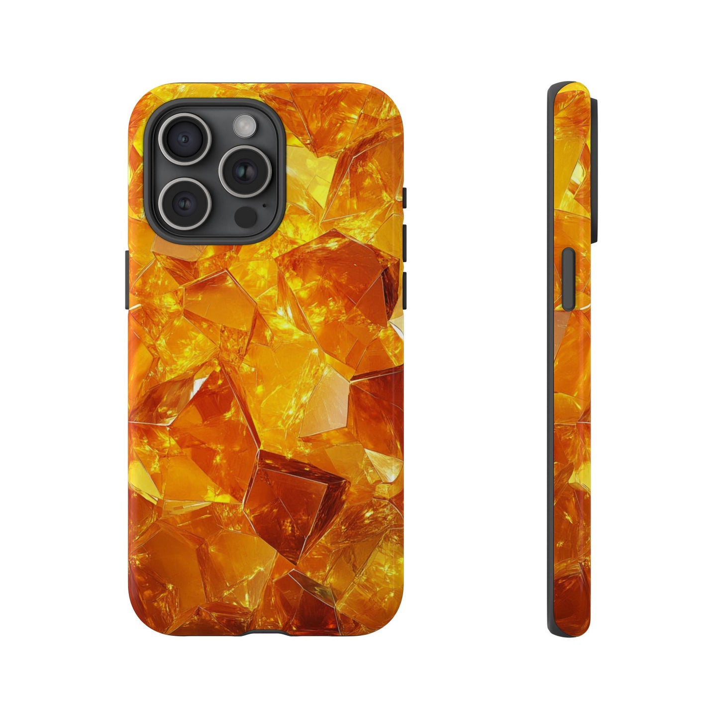 Amber Crystal Shards – Tough iPhone Case