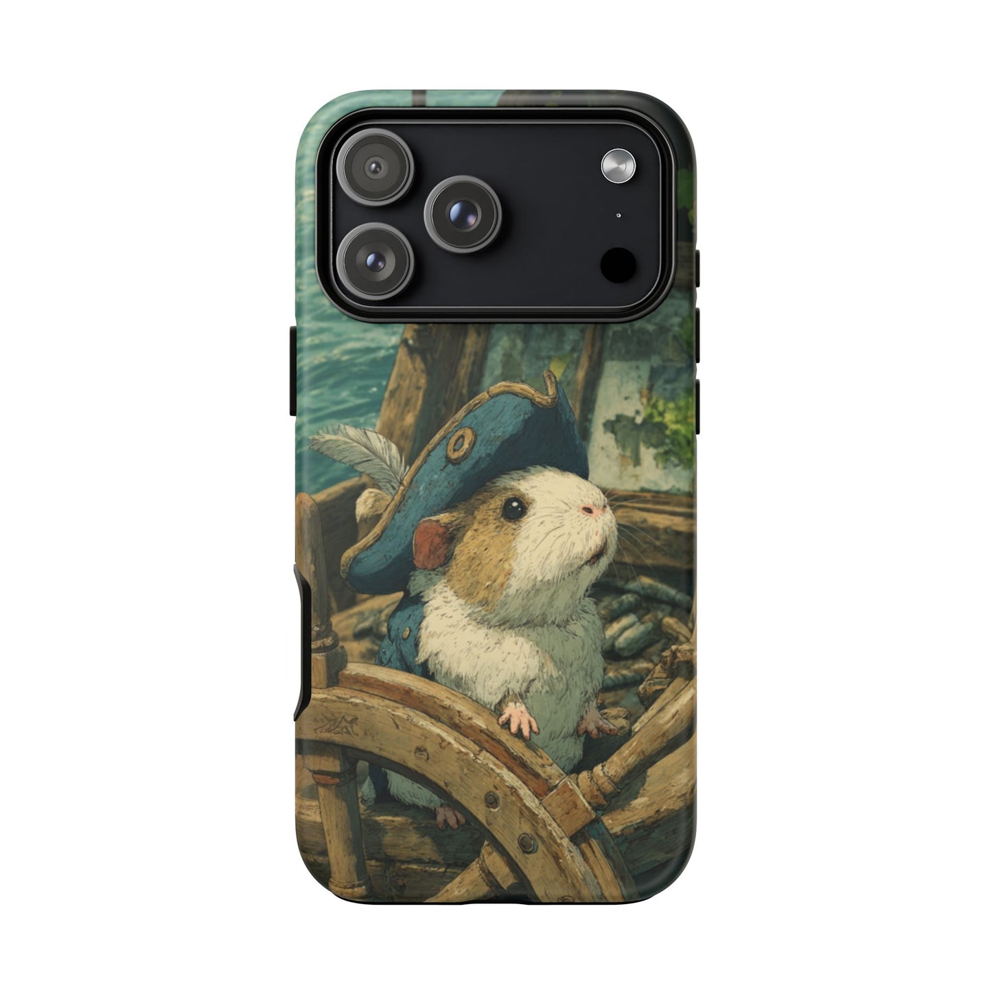 Pirate Captain Guinea Pig - Tough iPhone Case