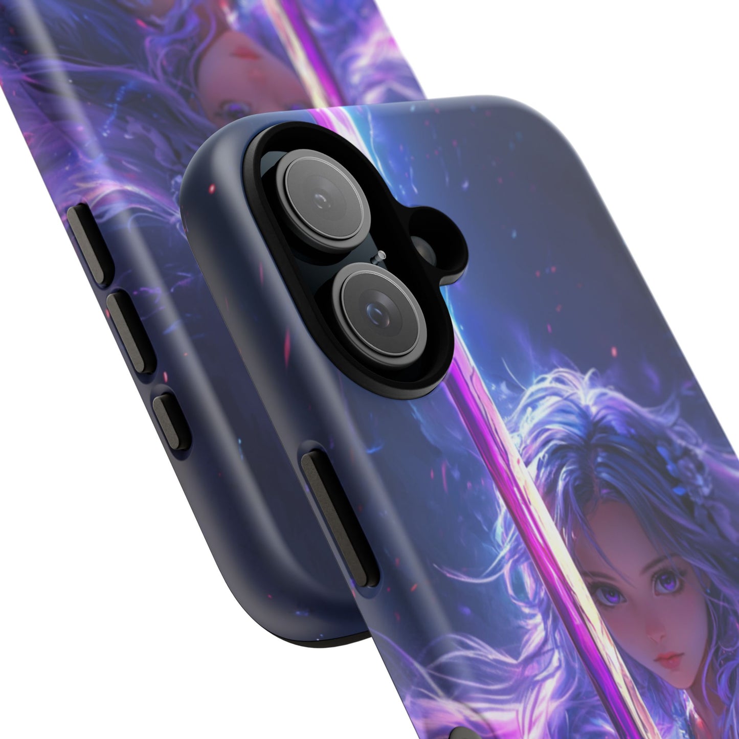 Violet Blade Warrior – Tough iPhone Case