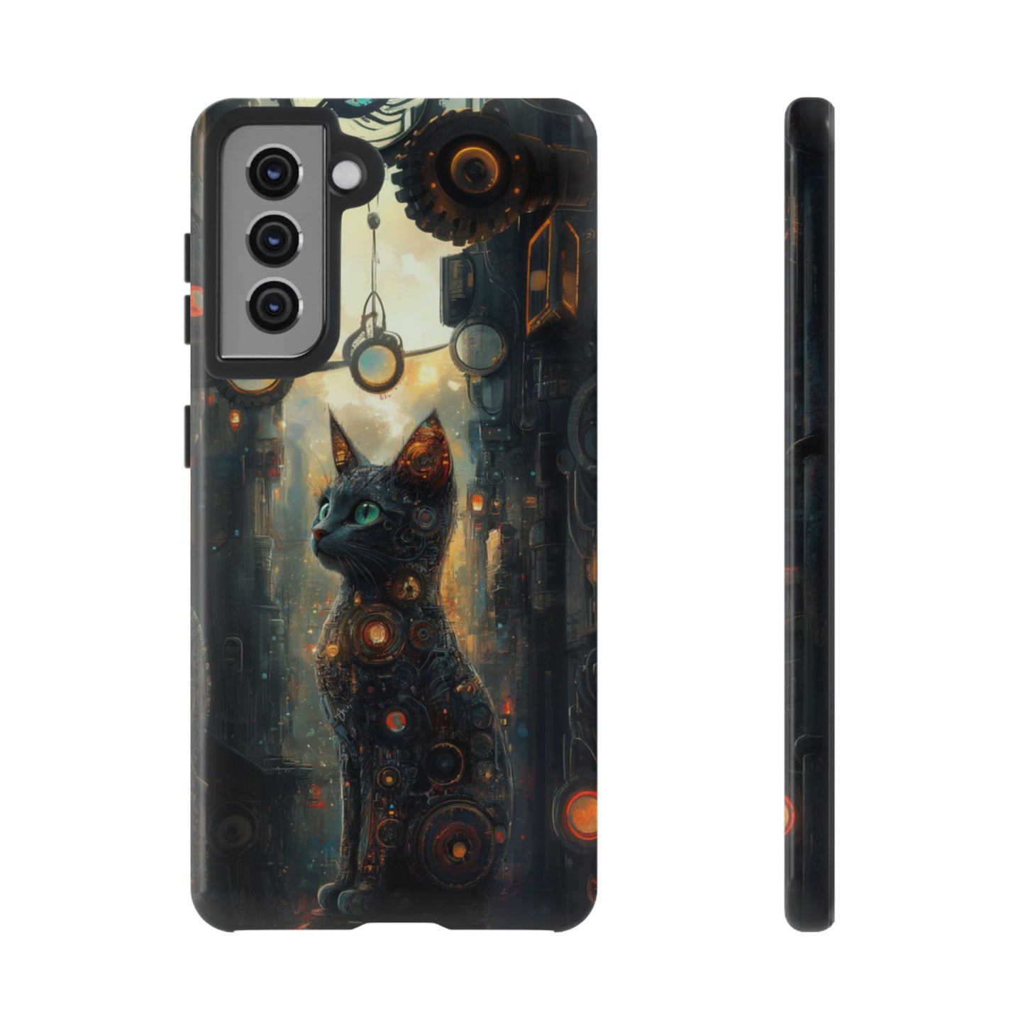 Industrial Revolution Cat Phone Case - iPhone, Google Pixel, Samsung Galaxy