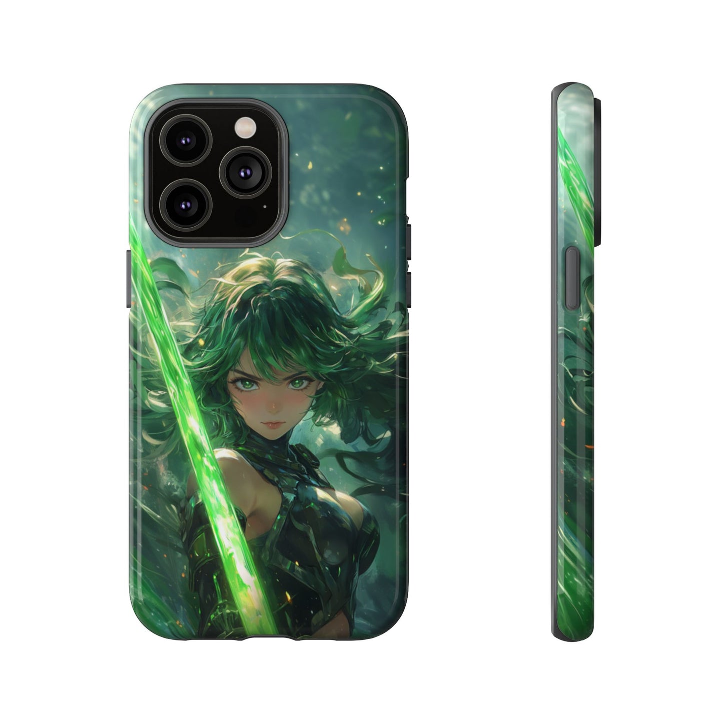 Emerald Blade Warrior – Tough iPhone Case