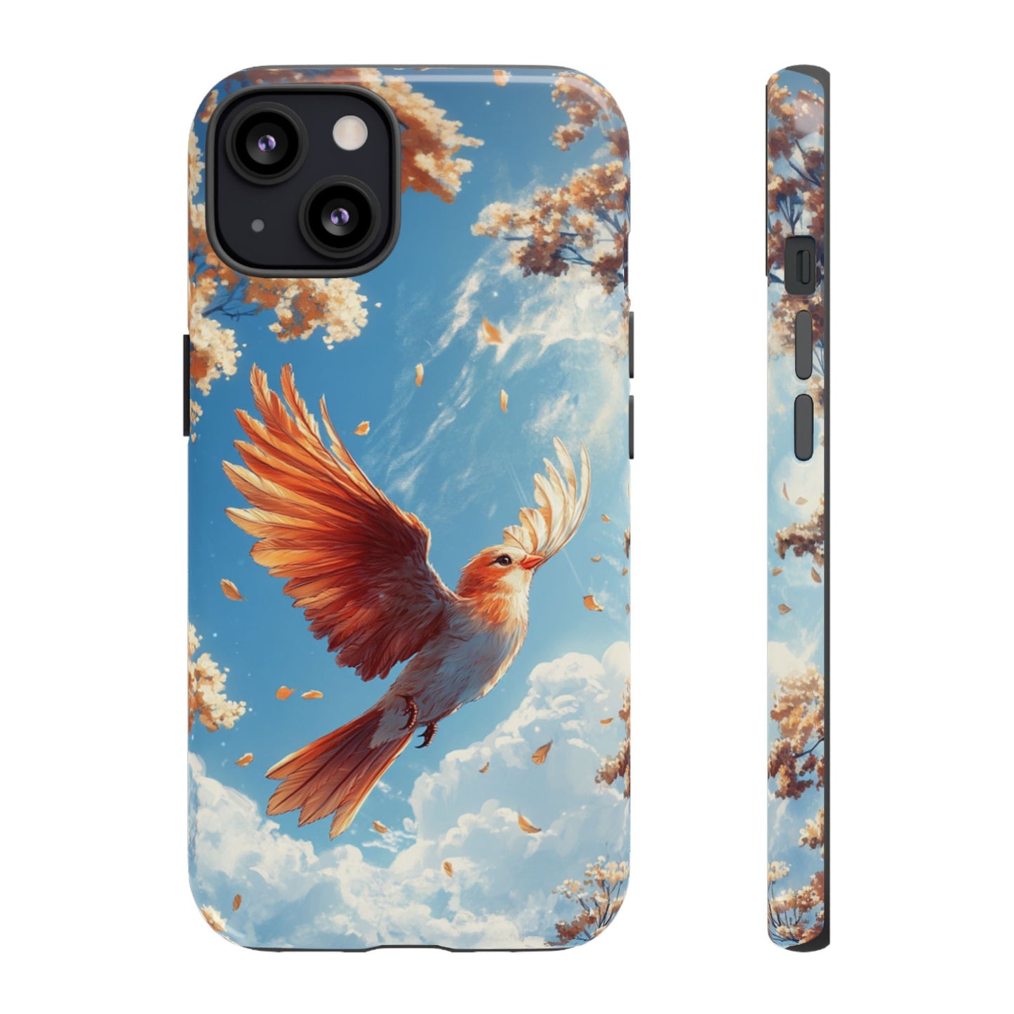 Autumn Skies Songbird – Tough iPhone Case