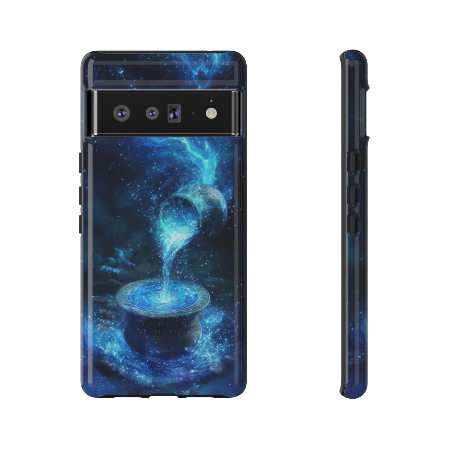 Aquarius Celestial Flow Phone Case – iPhone, Google Pixel, Samsung Galaxy