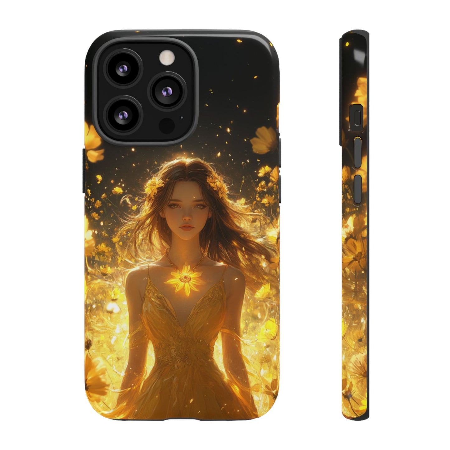 Sun Blossom Goddess – Tough iPhone Case