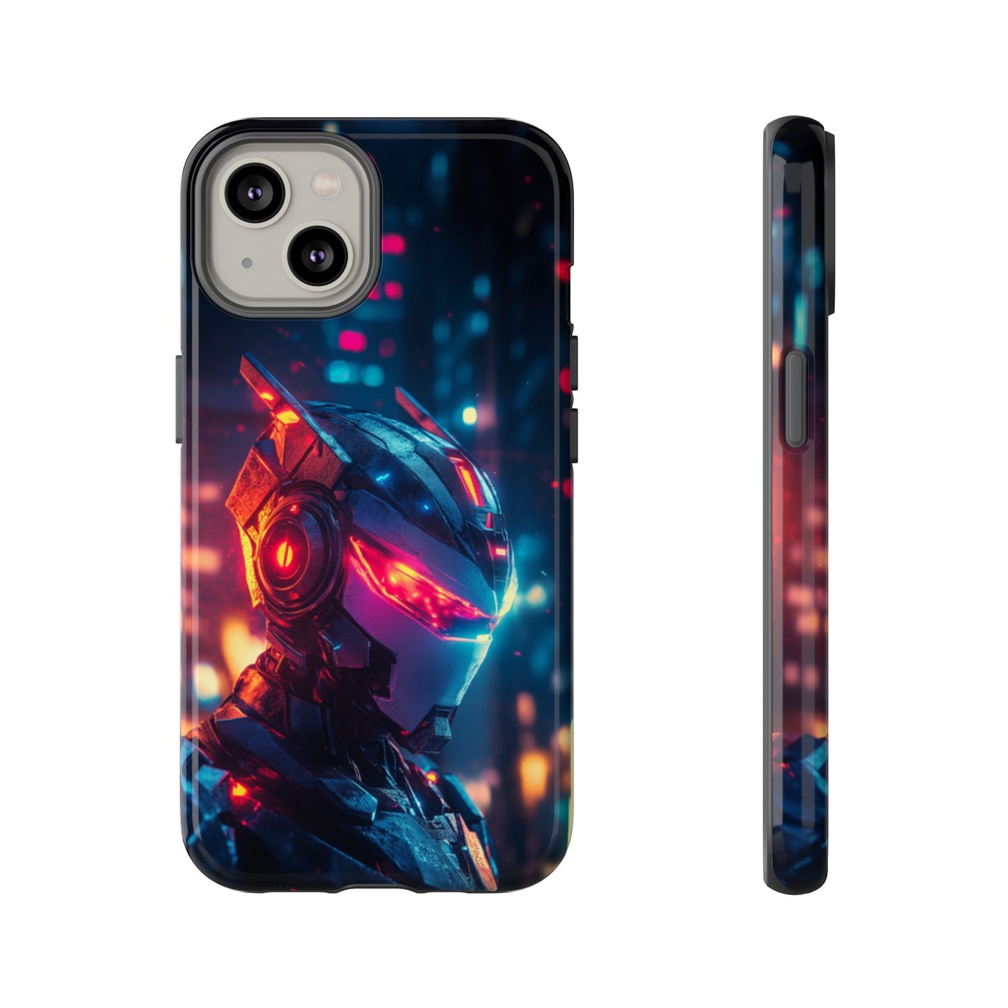 Neon Cyborg - Tough iPhone Case