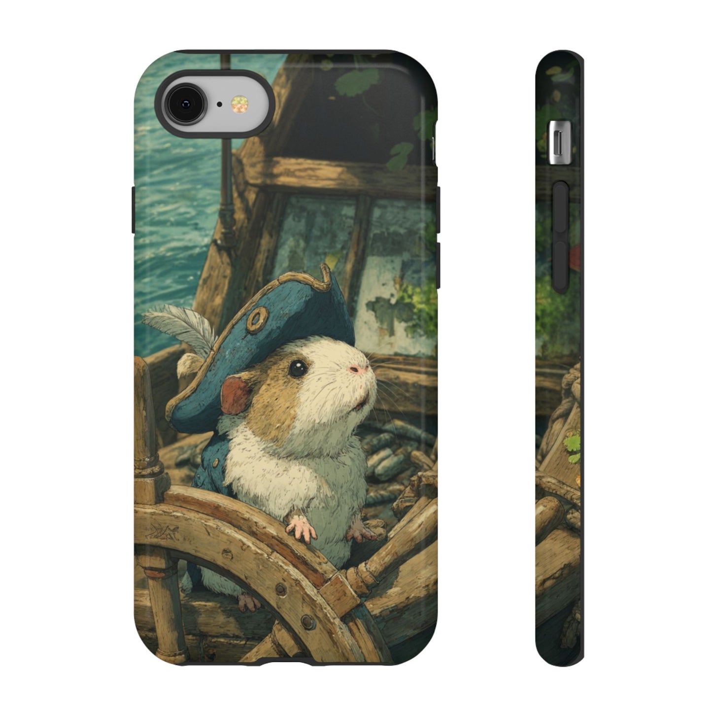Pirate Captain Guinea Pig - Tough iPhone Case