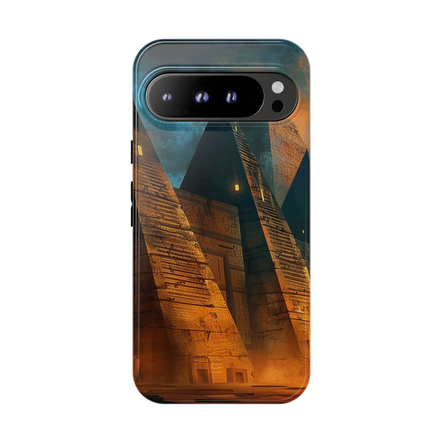 Ancient Egyptian Pyramids Sunset - Tough Google Pixel Case