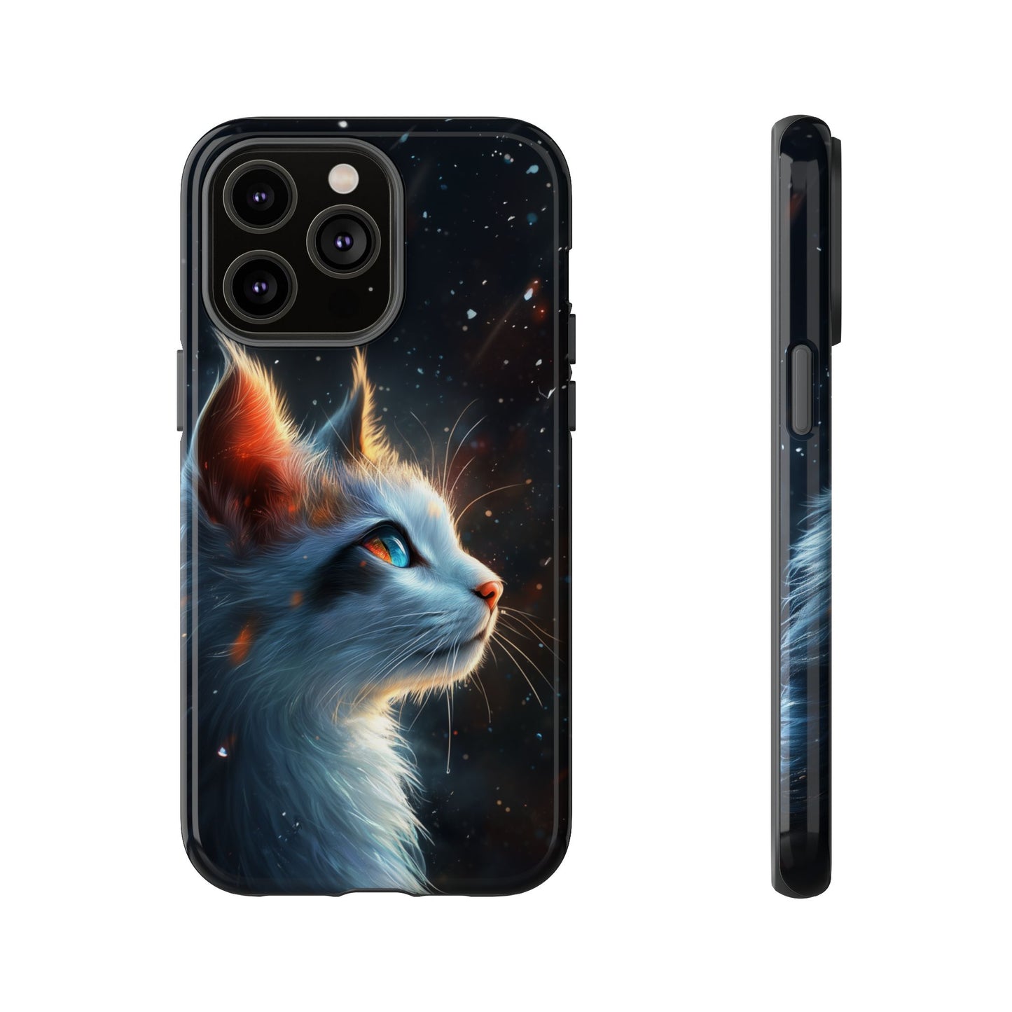 Enchanting Winter Cat Phone Case - iPhone, Google Pixel, Samsung Galaxy