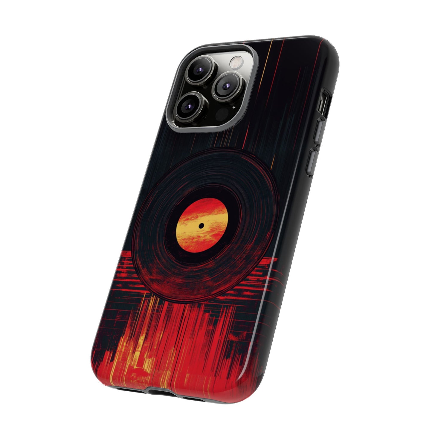 Retro Vinyl Record Phone Case - iPhone, Google Pixel, Samsung Galaxy