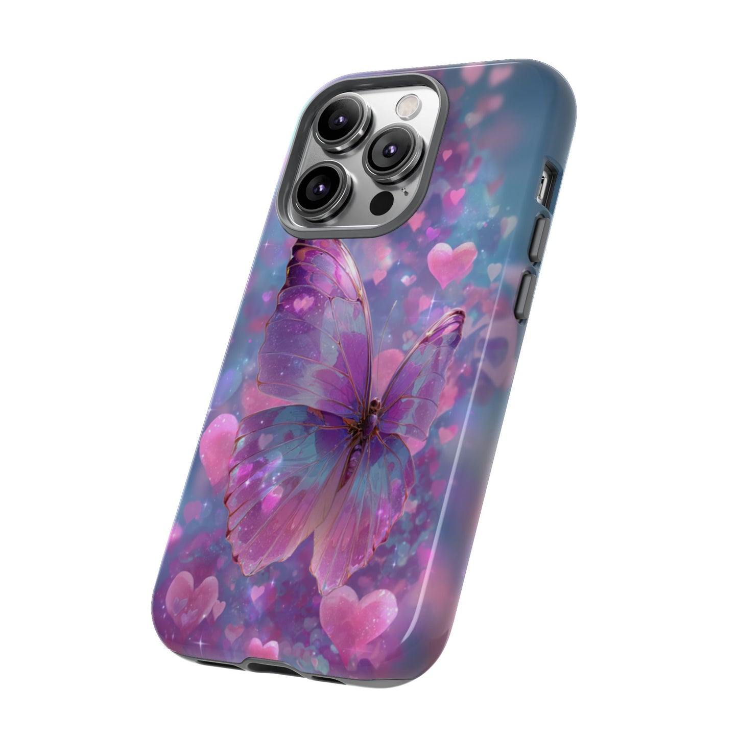 Cupid's Flutter Butterfly - Tough iPhone Case