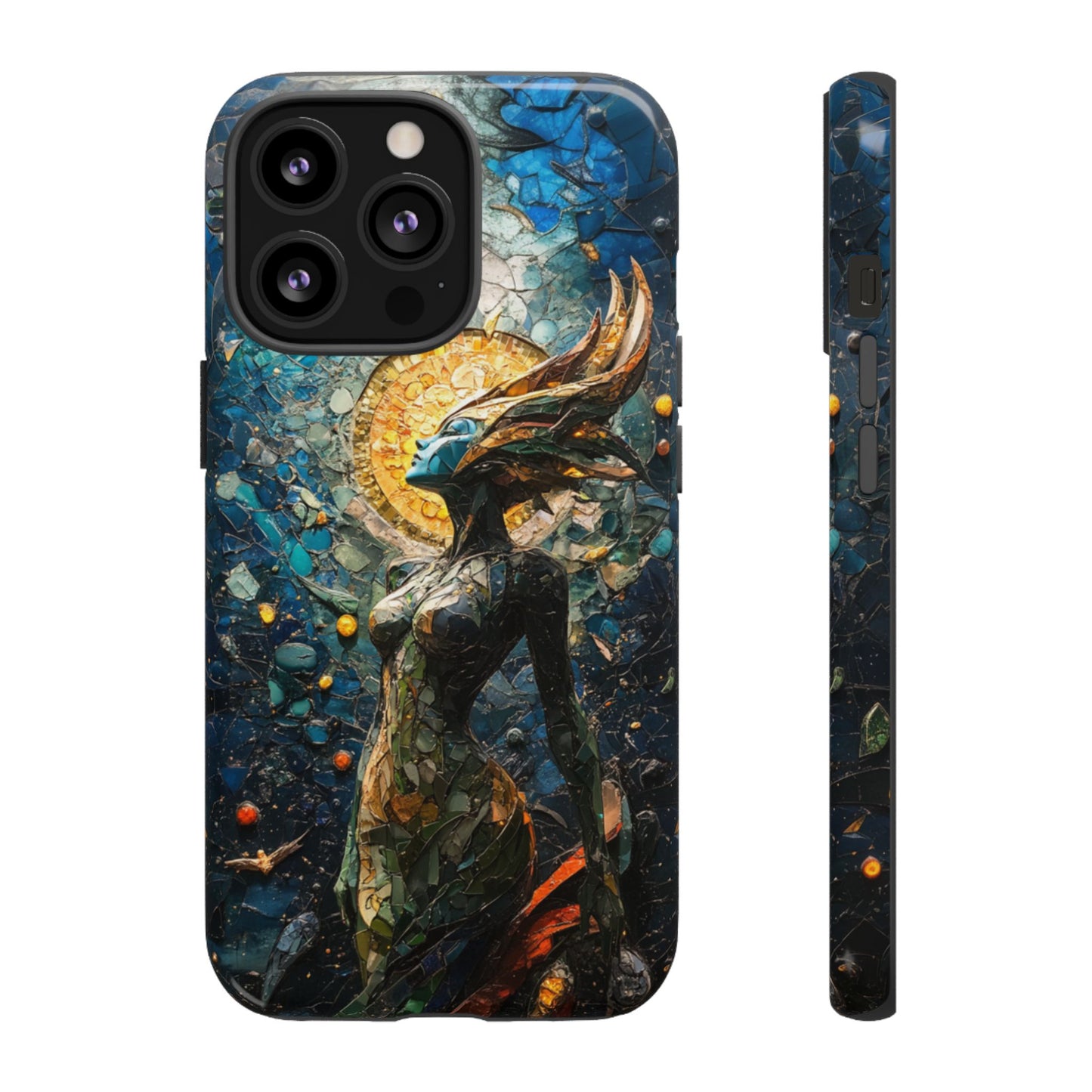 Stained Glass Goddess - Tough iPhone Case
