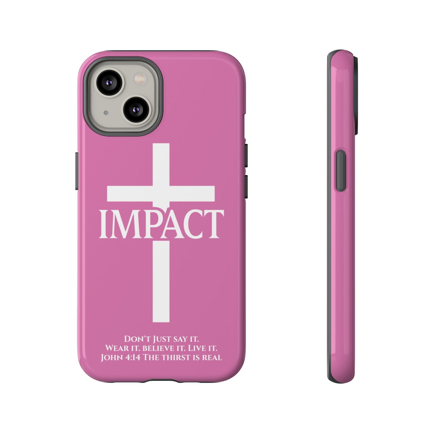Impact Pink - Tough iPhone Case