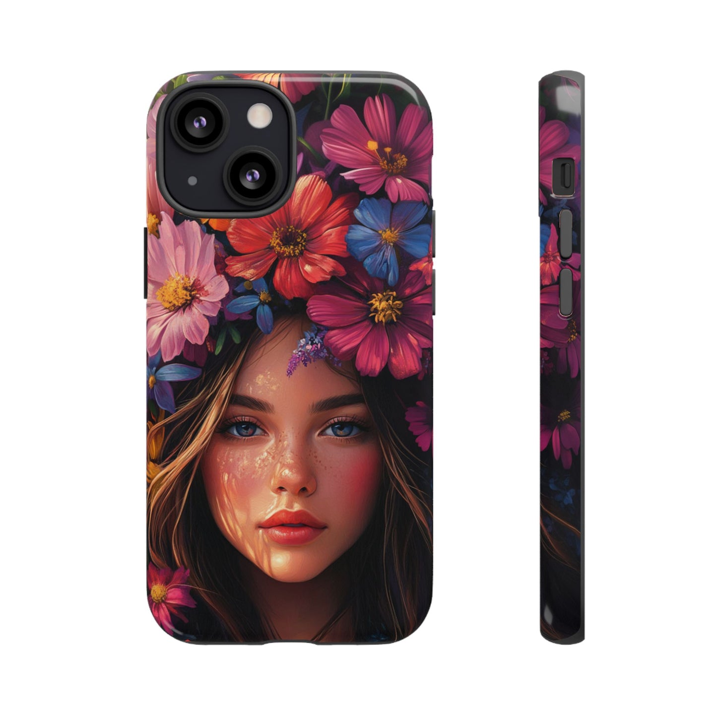 Floral Crown Muse - Tough iPhone Case