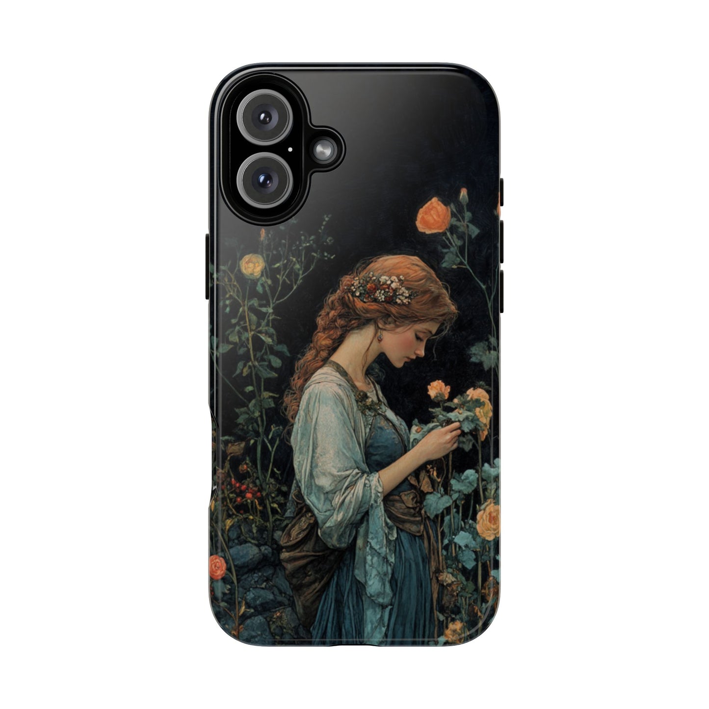 Virgo's Garden Grace: The Serene Maiden - iPhone, Google Pixel, Samsung Galaxy