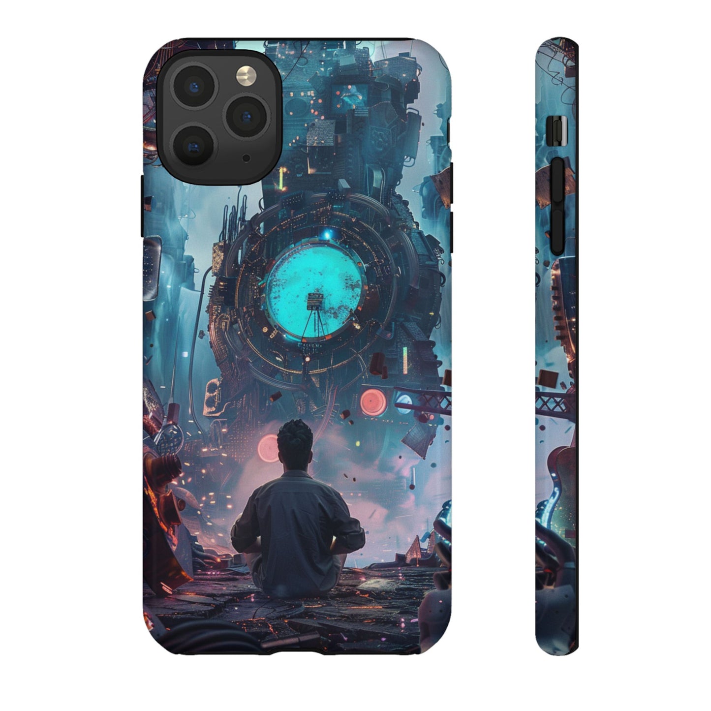 Time-Traveling Musician Phone Case - iPhone, Google Pixel, Samsung Galaxy