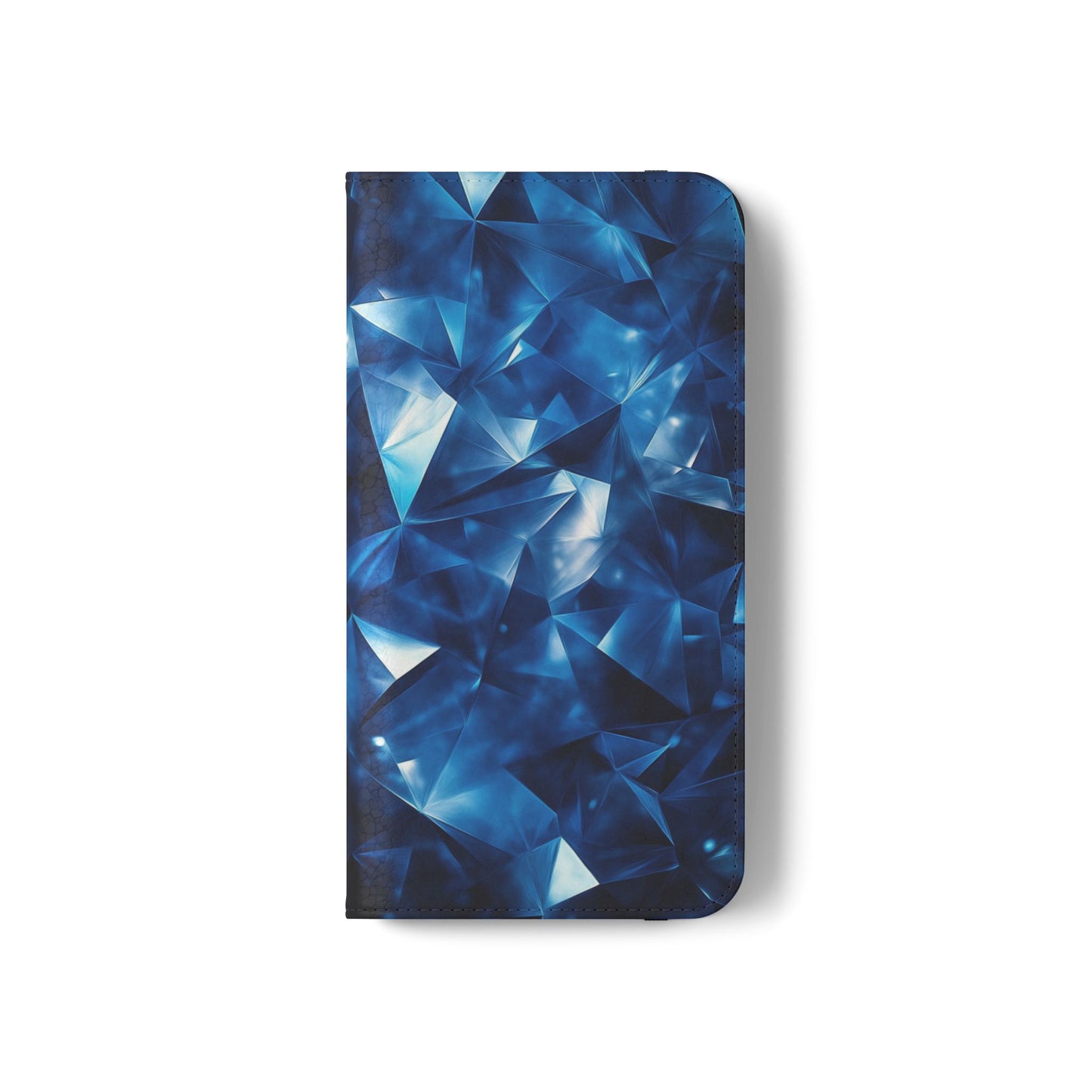 Sapphire Crystal Shards - Wallet Flip Case
