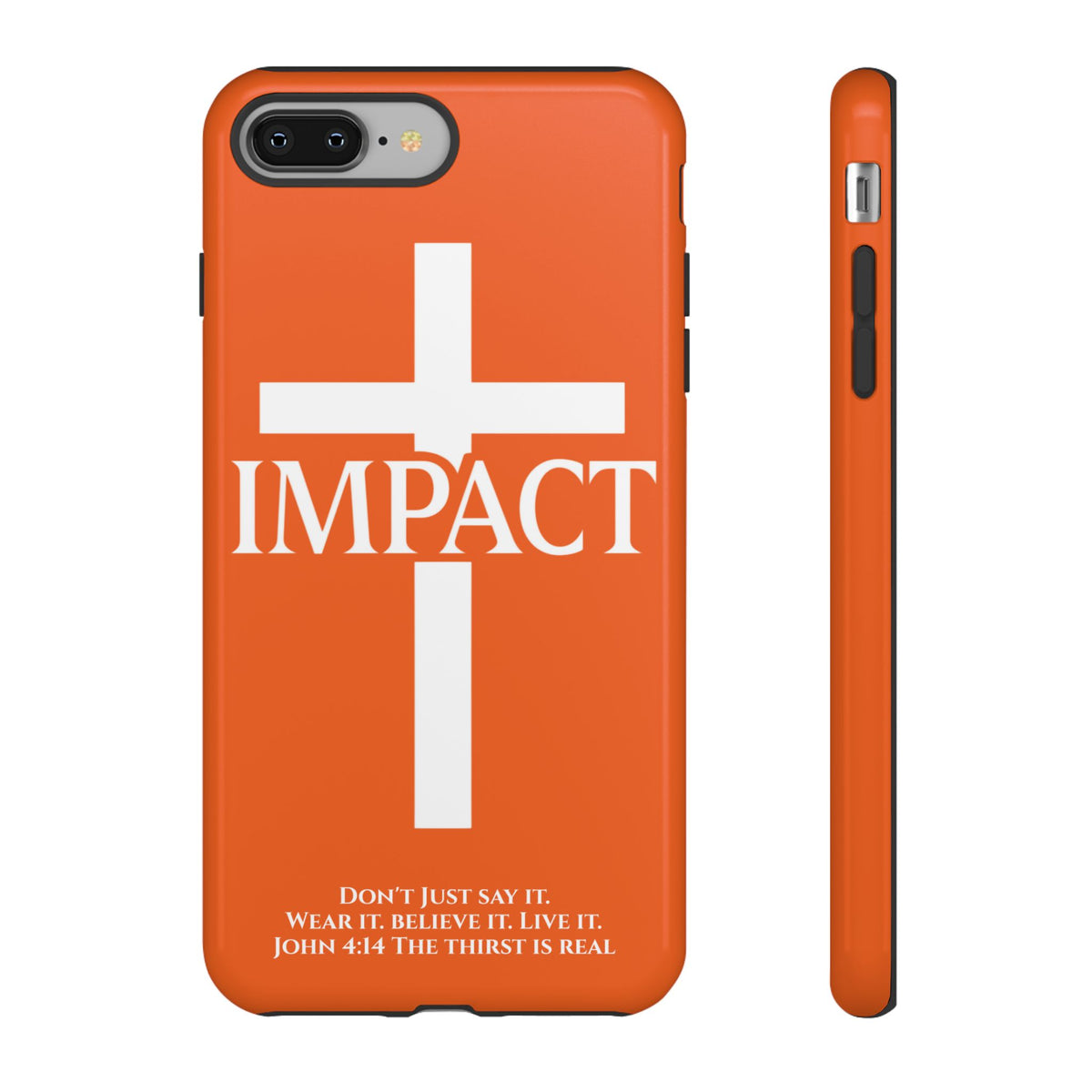 Impact Orange - Tough iPhone Case