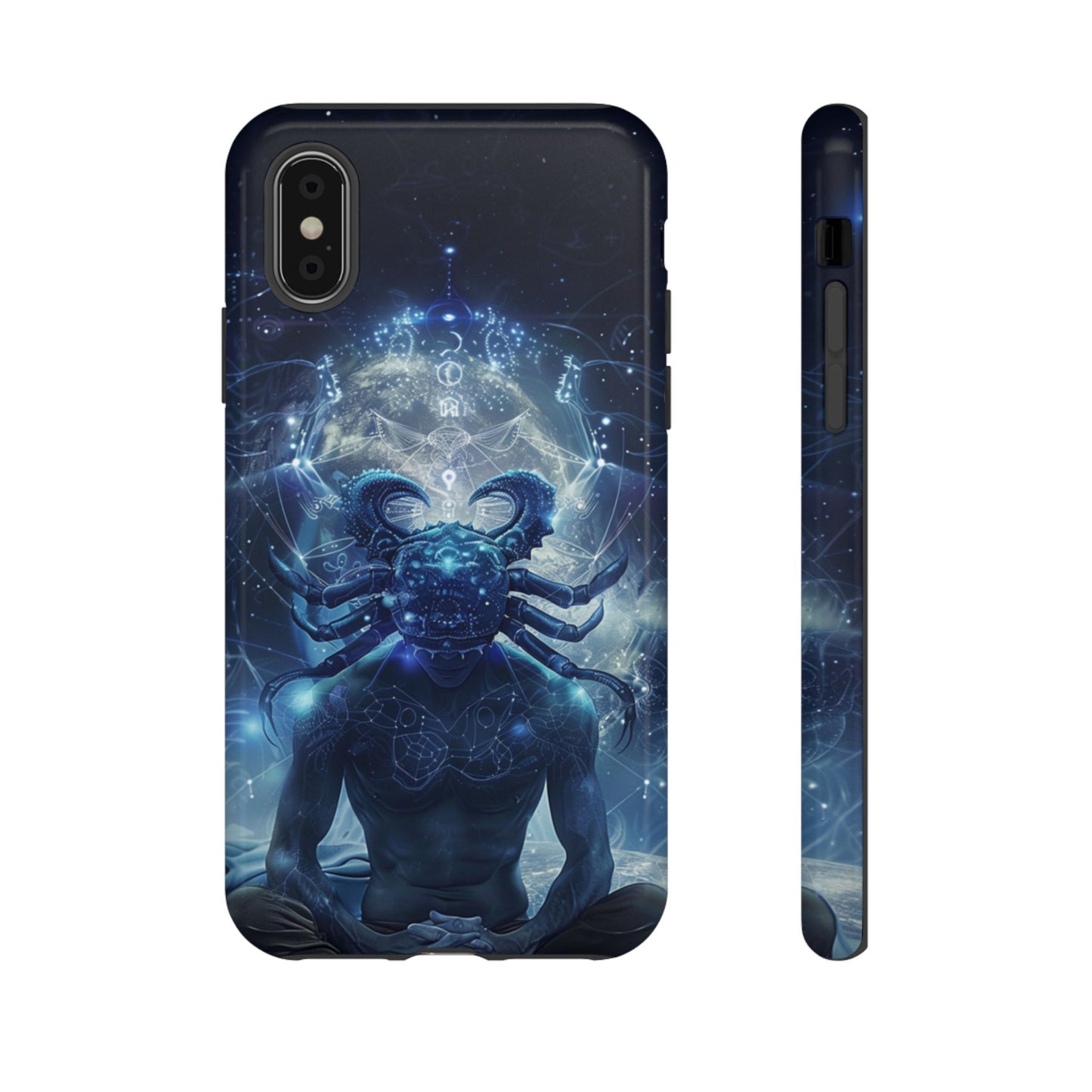 Celestial Cancer Guardian Phone Case – iPhone, Google Pixel, Samsung Galaxy