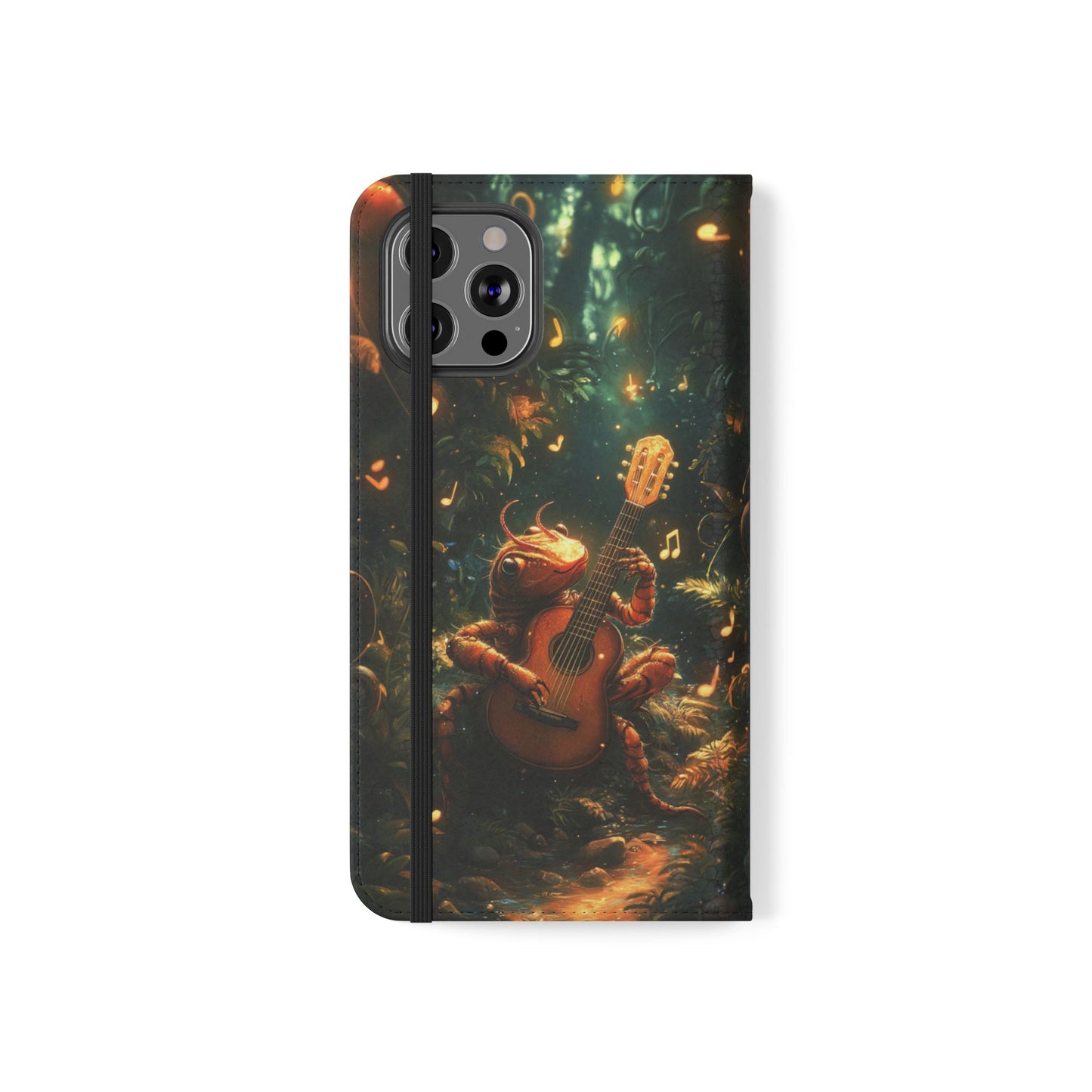 Serenade Forest Guitarist - Wallet Flip Case