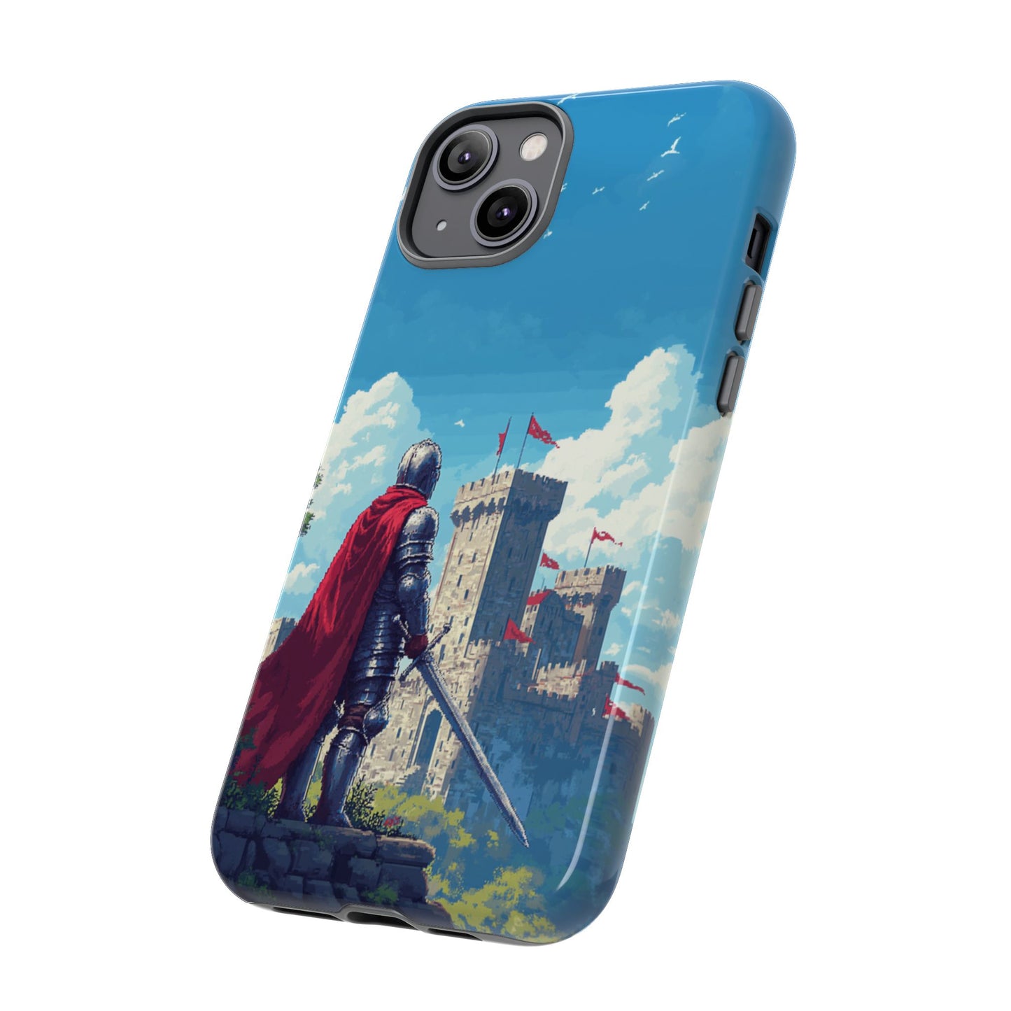 Pixel Knight Adventure Phone Case - iPhone, Google Pixel, Samsung Galaxy