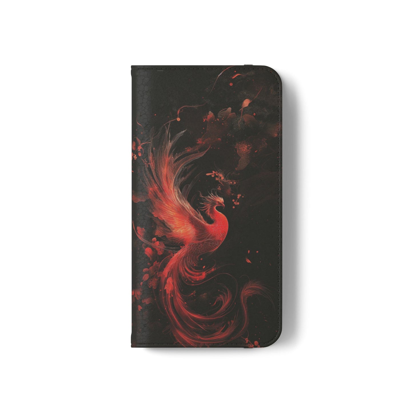 Crimson Phoenix - Wallet Flip Case