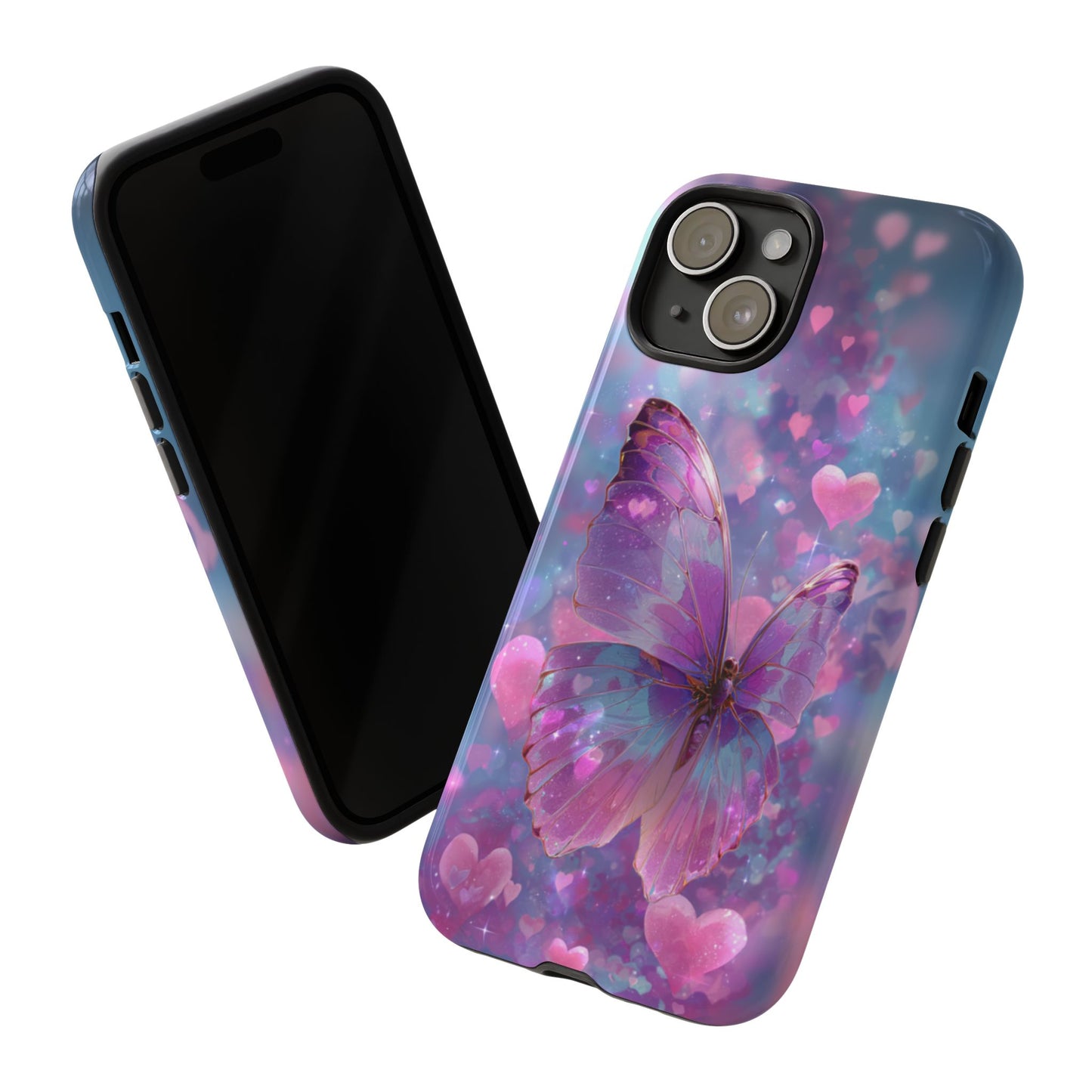 Cupid's Flutter Butterfly - Tough iPhone Case