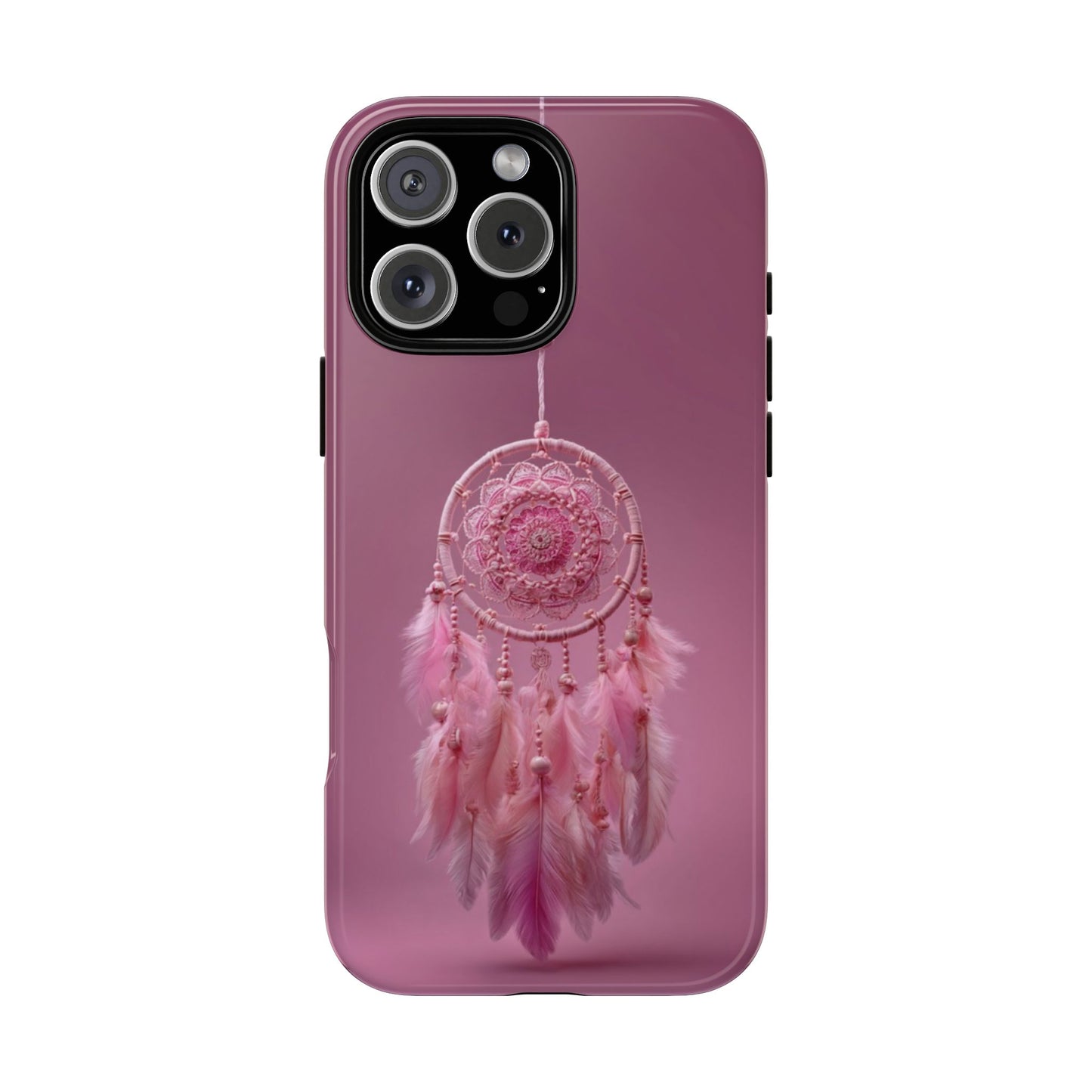Pink Lace Dreamcatcher - Tough iPhone Case